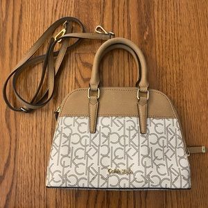 Calvin Klein small tip handle bag